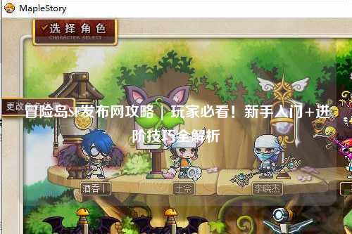 冒险岛SF发布网攻略 | 玩家必看！新手入门+进阶技巧全解析