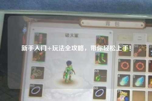 新手入门+玩法全攻略，带你轻松上手！
