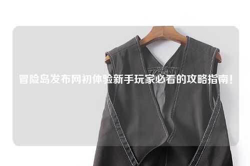 冒险岛发布网初体验新手玩家必看的攻略指南！