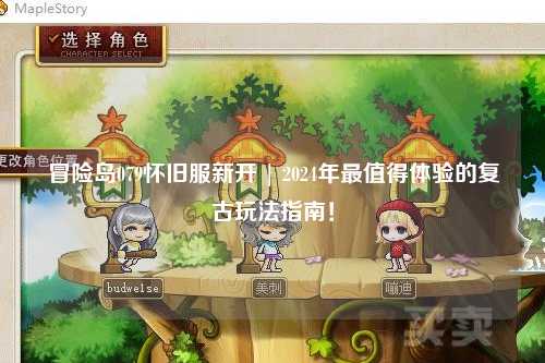 冒险岛079怀旧服新开 | 2024年最值得体验的复古玩法指南！