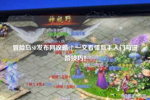 冒险岛SF发布网攻略 | 一文看懂新手入门与进阶技巧！