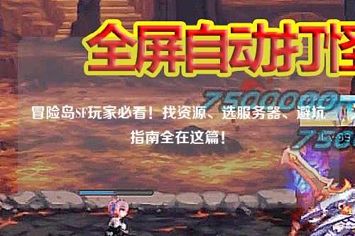 冒险岛SF玩家必看！找资源、选服务器、避坑指南全在这篇！